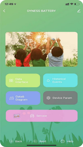Android application Dyness Smart screenshort