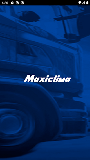 Android application Maxiclima screenshort