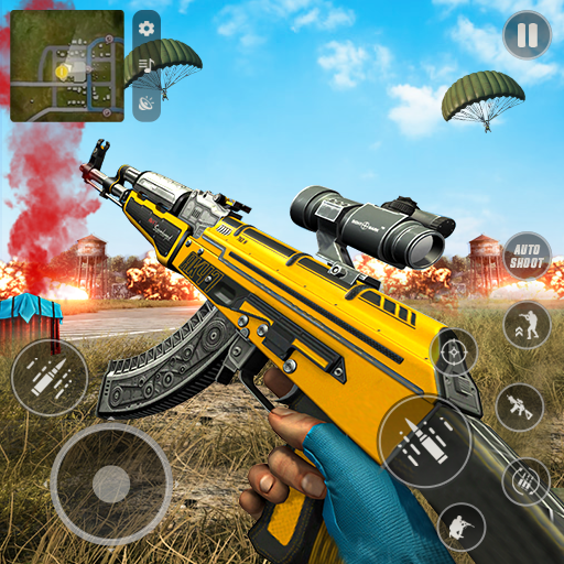 Battle Shooting War: Gun Games logo