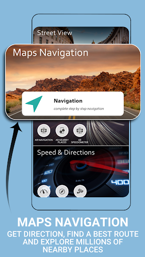 AR GPS Navigation 2021 GPS Map Screenshot 1 - AppWisp.com