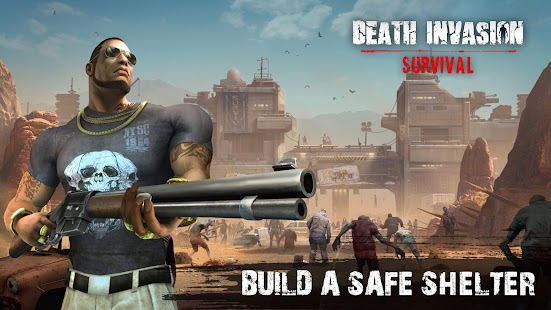 Death Invasion : Zombie Game Captura de pantalla
