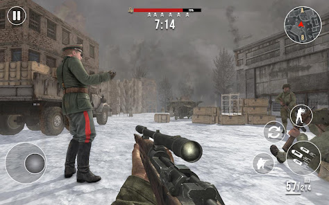 Screenshot 18 Juegos de Guerra - World War 2 android