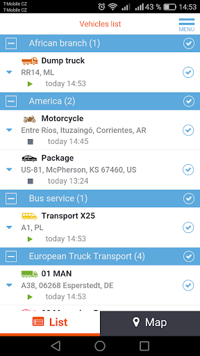 Android application Satelon screenshort