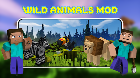 Wild Animals Mod For Minecraft 2
