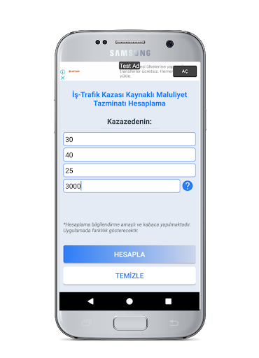 İş-Trafik Kazası Tazminat Hesa Screen 3