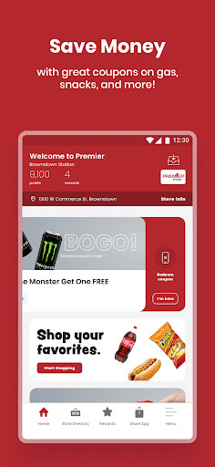 Android application Premier Energy screenshort