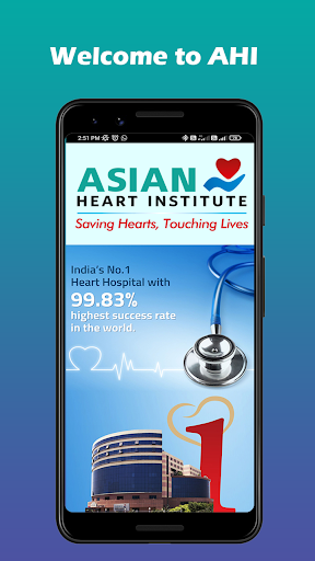 Android application Asian Heart Institute screenshort