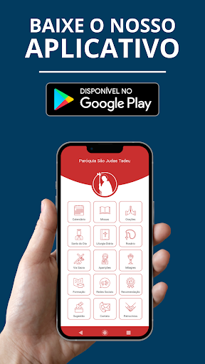 Android application Paróquia SJT - Itapira/SP screenshort
