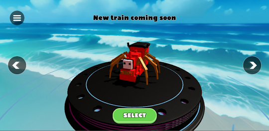 Simulador de trem Choo Spider