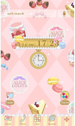 Android application Sweets for the Sweet Wallpaper screenshort