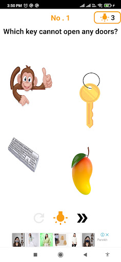 Brain Storm  Quiz game