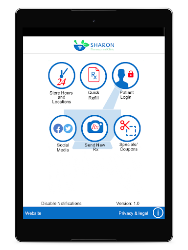 Sharon Pharmacy Screen 2