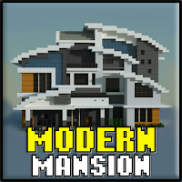 Map Modern Mansion MCPE House