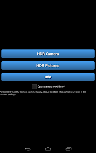 HDR Pro Camera Screenshot