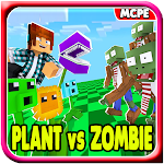 Cover Image of 下载 Plant vs Zombie for Minecraft  APK