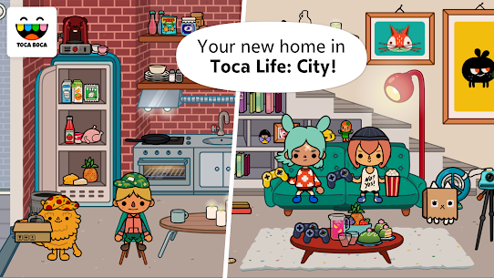 Toca Life: City  For Pc (Free Download – Windows 10/8/7 And Mac) 1
