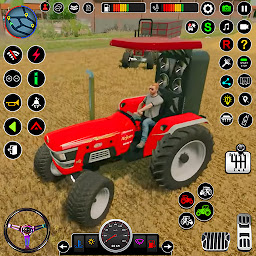Icon image Indian Tractor Farming Game 3D