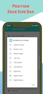 Edge Side Bar Touch Assistant