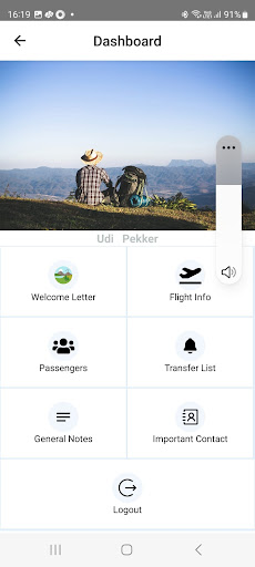 Android application Gordon Host screenshort