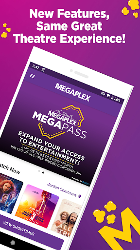 Android application Megaplex Mobile screenshort