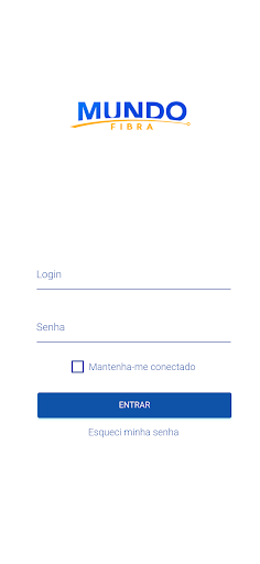 Android application Minha Mundo Fibra screenshort