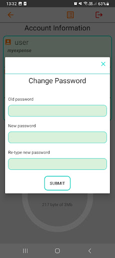 anmlumo: My Expense Screen 3