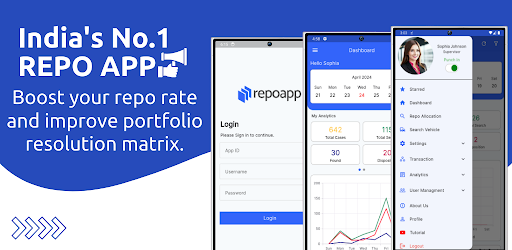Android application Repo APP screenshort