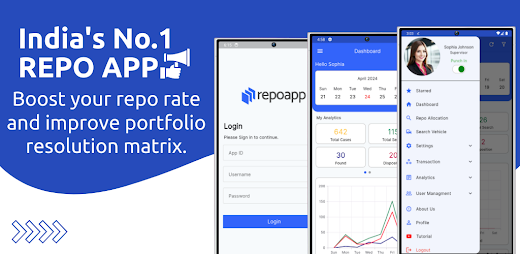 Android application Repo APP screenshot