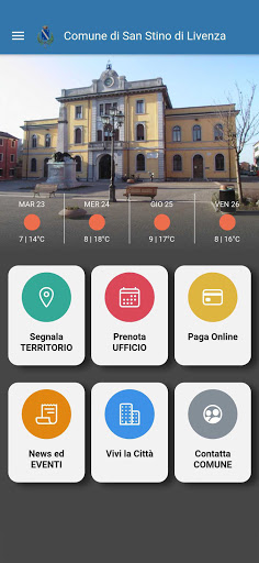 Android application Comune di San Stino di Livenza screenshort