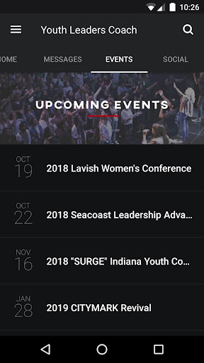 Youth Leaders Coach Screen 3
