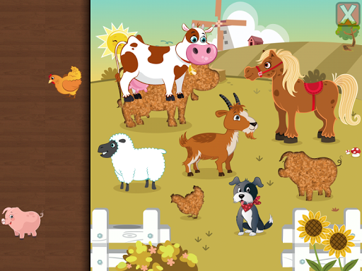 Screenshot of Animal Puzzles for Kids