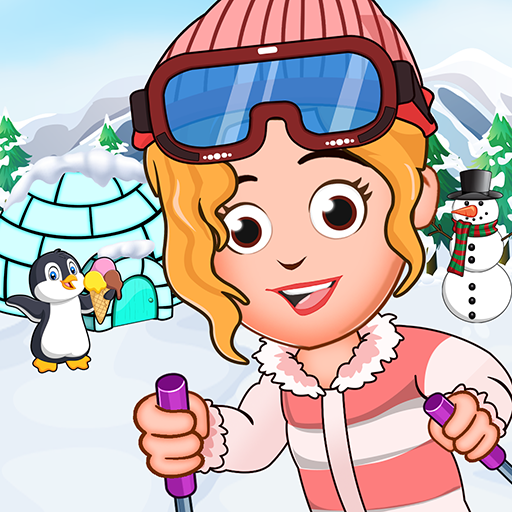 My Family Town Ski Resort Fun logo