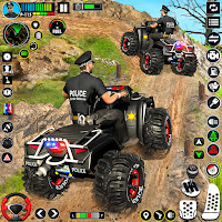 US Police ATV Transporter Game