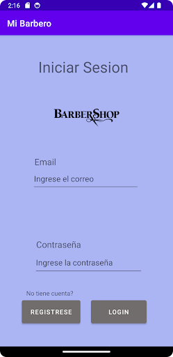 MiBarberoApp Screen 3