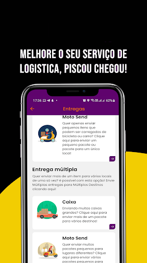 Android application SIT - MOTORISTAS screenshort