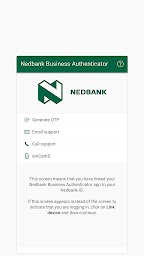 Nedbank Business Authenticator