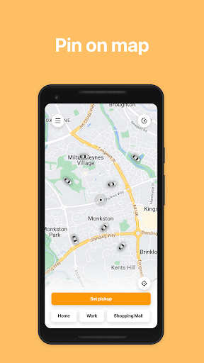 Android application Joy Taxis screenshort