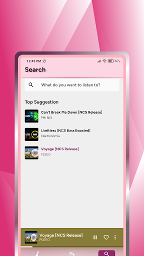 Spanic – Music Player Screen 2