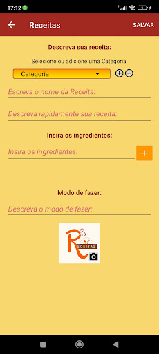 Your Recipes Screen 3