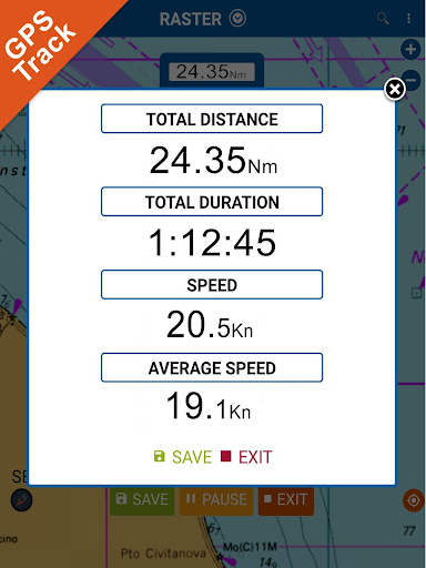 Scotland GPS Map Navigator Screenshot