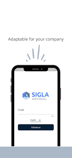 Android application SIGLA Crew screenshort
