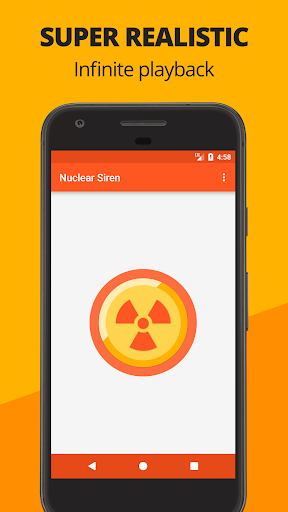 Android application Nuclear Siren: Scary Prank screenshort
