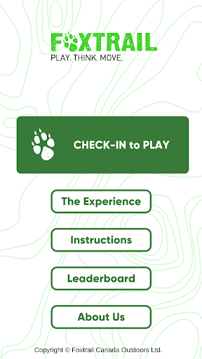 Android application Foxtrail screenshort