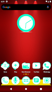 Inverted White Teal Icon Pack