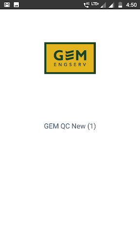 Android application GEM QC NEW screenshort