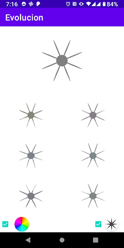 Android application Darwin's Evolution screenshort