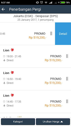 Bursa Tiket Murah Mobile Screen 2