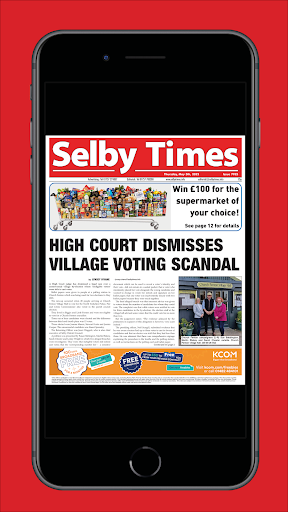 Android application Selby Times screenshort