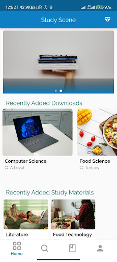 Android application Study Scene screenshort