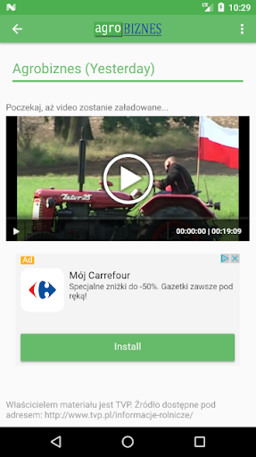 Android application Agrobiznes screenshort
